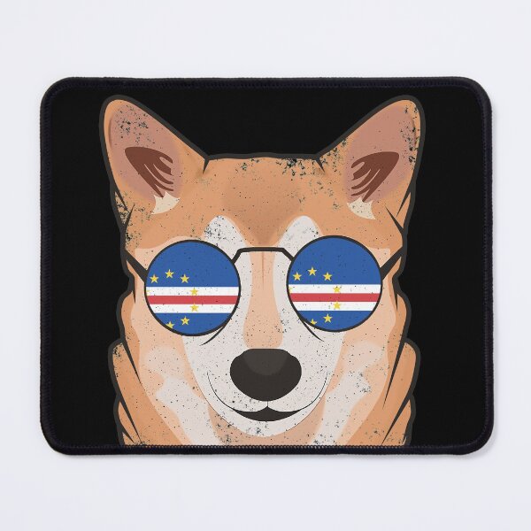 Item preview, Vintage Patriotic Shiba Inu Verdean Flag designed and sold by feether-store.
