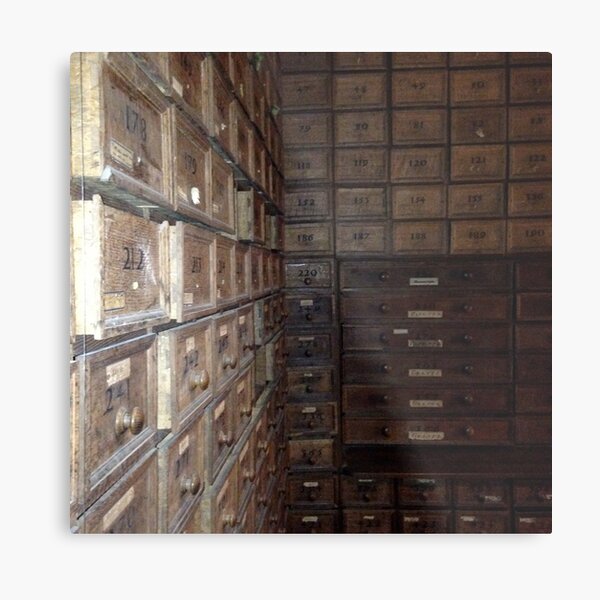 Storage Room, Hardwick Hall Metal Print