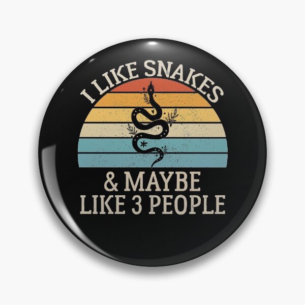Item preview, Snakes Lover Gift, I Like Snakes and Maybe Like 3 People designed and sold by AEOPIN.