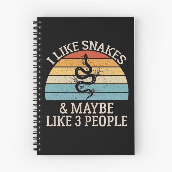 Item preview, Snakes Lover Gift, I Like Snakes and Maybe Like 3 People designed and sold by AEOPIN.