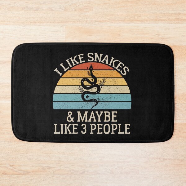 Item preview, Snakes Lover Gift, I Like Snakes and Maybe Like 3 People designed and sold by AEOPIN.