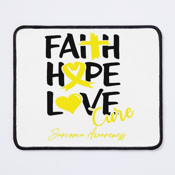 Item preview, Faith Hope Love Cure Sarcoma Awareness designed and sold by Grooffos.