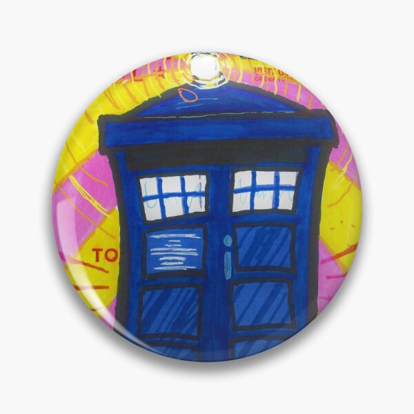 Item preview, Squishy Police Box slap designed and sold by Phosfate.