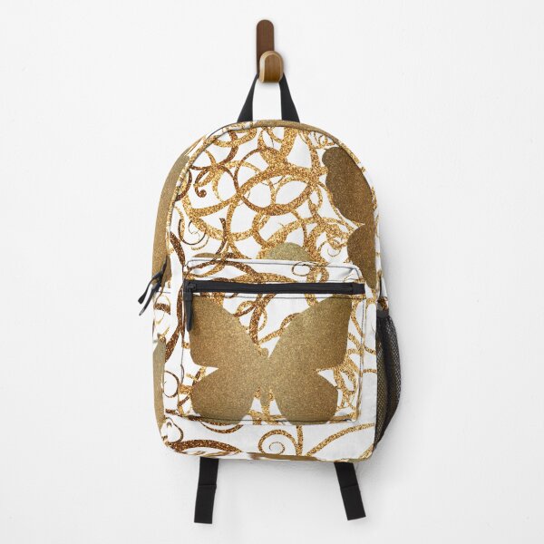 Item preview, BUTTERFLY GOLD-SWIRL PATTERN designed and sold by Kwayako.