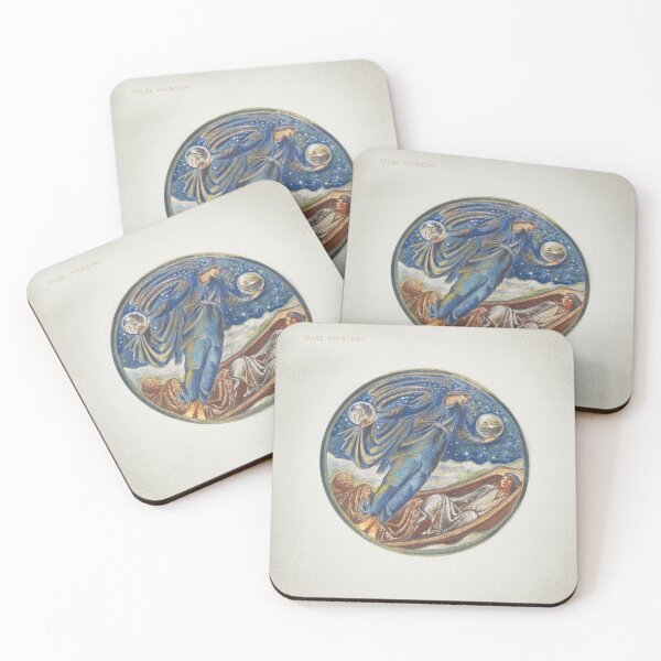 Item preview, False Mercury Sir Edwaerd Burne Jones painting designed and sold by UsedToBeStatue.