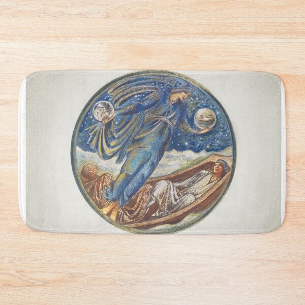 Item preview, False Mercury Sir Edwaerd Burne Jones painting designed and sold by UsedToBeStatue.