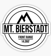 Mount Bierstadt Sticker