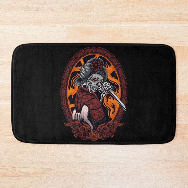 Item preview, Skull Art  Digital style Geisha Skull designed and sold by AEGMEDIA.