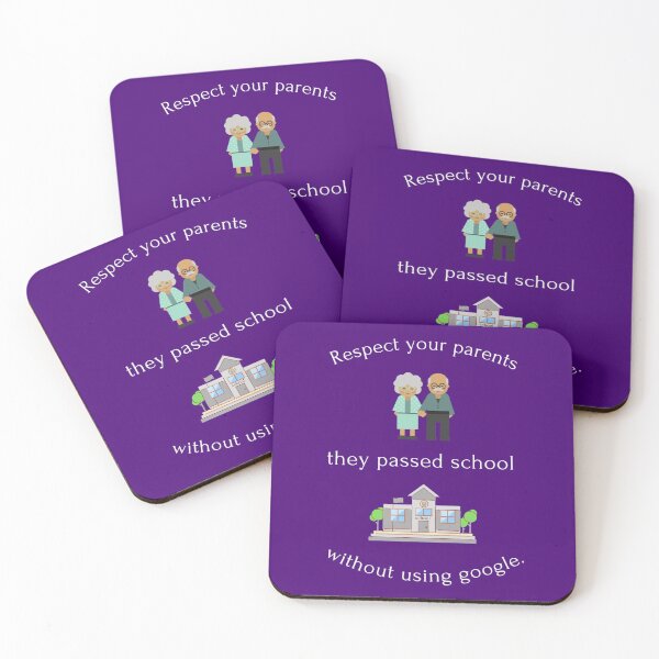 Item preview, Respect your parents. The passed school without google. Funny  designed and sold by LukjanovArt.