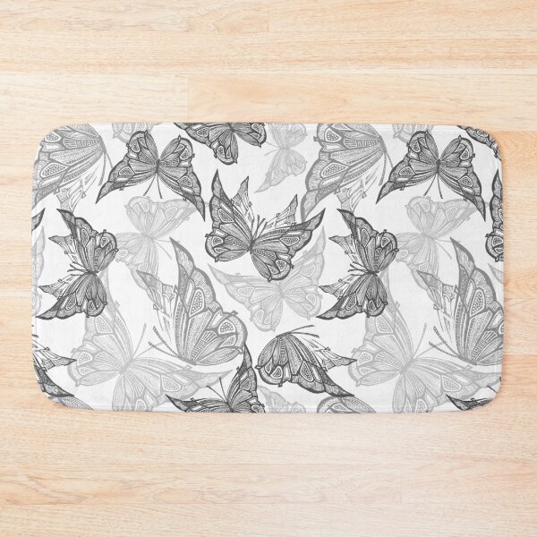 Item preview, Flying butterflies seamless pattern design designed and sold by LP Design.