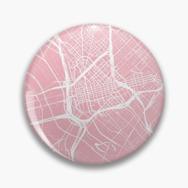 Item preview, Dallas, TX, City Map - Pink designed and sold by helloadventure.
