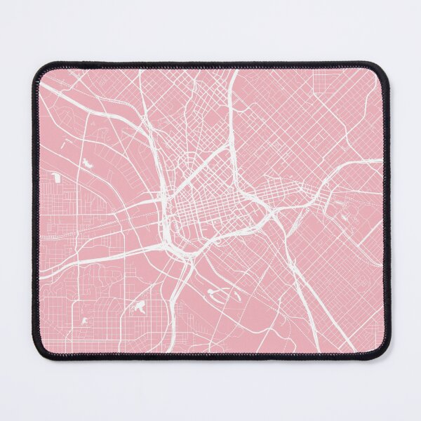 Item preview, Dallas, TX, City Map - Pink designed and sold by helloadventure.
