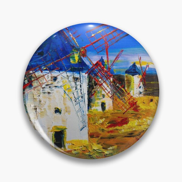 Item preview, Don Quijote Mills  designed and sold by Natalia_Shchip.