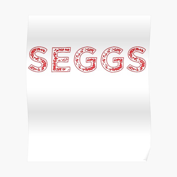 "seggs meaning" Poster for Sale by Moumnistore Redbubble