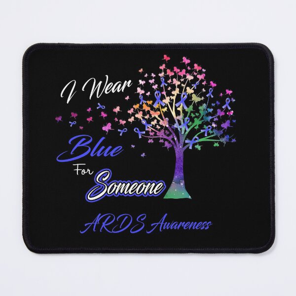 Item preview, Ribbon Tree I Wear Blue For Someone ARDS Awareness designed and sold by Tadmab.