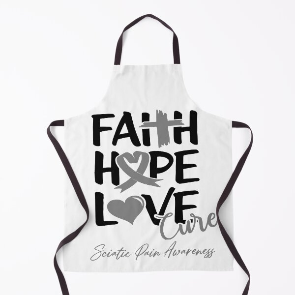 Item preview, Faith Hope Love Cure Sciatic Pain Awareness designed and sold by Grooffos.