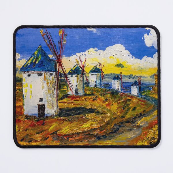 Item preview, Windmills of La Mancha designed and sold by Natalia_Shchip.