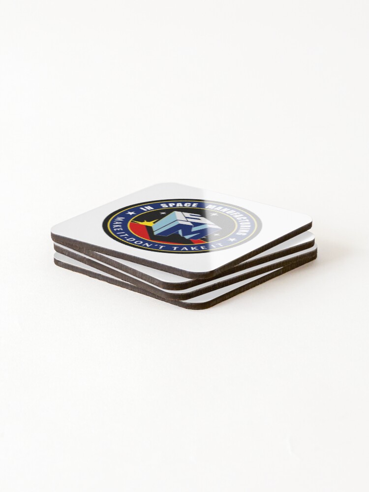 Thumbnail 4 of 5, Coasters (Set of 4), ISM Logo designed and sold by Spacestuffplus.