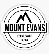 Mount Evans Sticker
