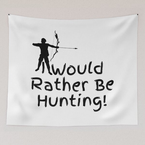 Item preview, I Would Rather Be Hunting! Funny T-shirt men gift women gift designed and sold by InnovantDesigns.