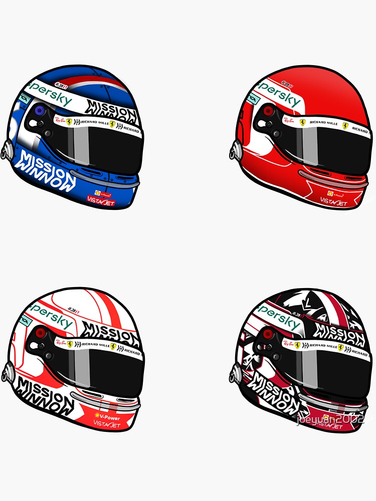 Charles Leclerc 2021 Helmets by joeyuan2002