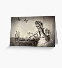 You don't say.... Mono version Greeting Card