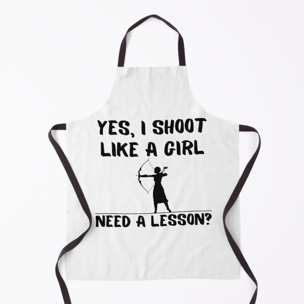 Item preview, I Shoot Like A Girl! Funny T-shirt men gift women gift designed and sold by InnovantDesigns.