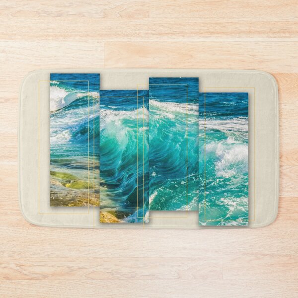 Item preview, Amazing Ocean Waves Crashing on the Beach designed and sold by BigAl3D.