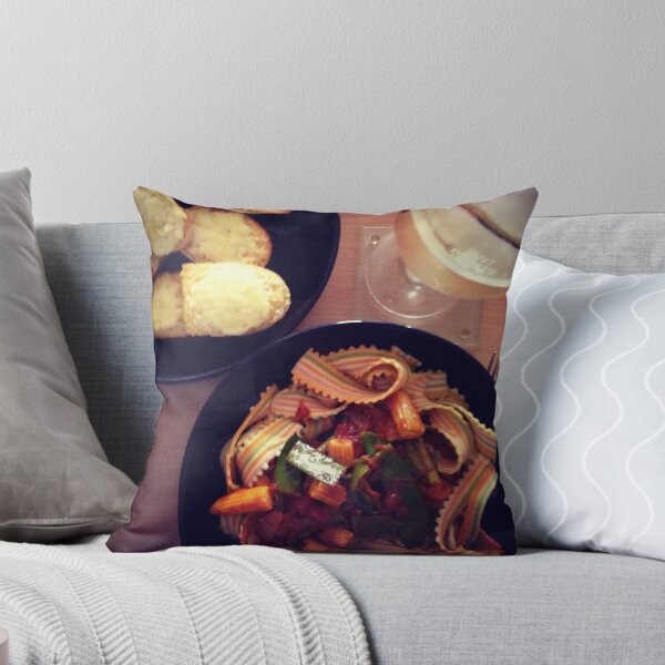 Dinner Throw Pillow