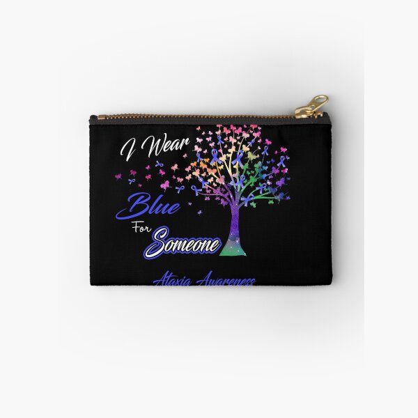 Item preview, Ribbon Tree I Wear Blue For Someone Ataxia Awareness designed and sold by Tadmab.