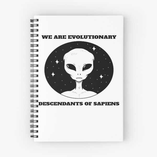 Item preview, We Are Evolutionary Descendants of Sapiens From The Alien Interview Tape 1964 designed and sold by LMcDs.