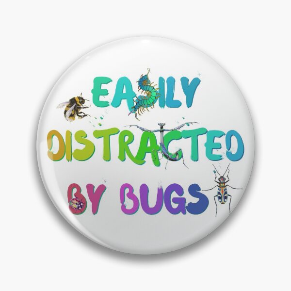 Item preview, Easily Distracted by Bugs - Rainbow Edit designed and sold by techno-mantis.