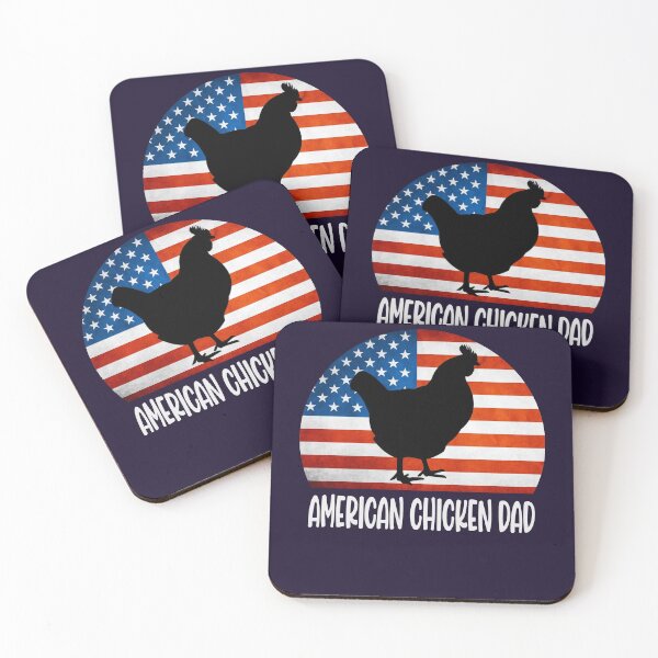 Item preview, Funny chicken American Chicken Dad American Flag designed and sold by Sarah38.