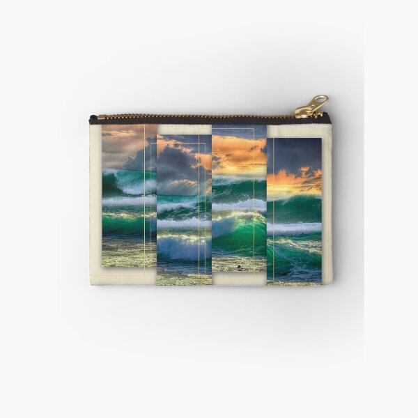 Item preview, Ocean Waves Cresting on the Beach at Sunset designed and sold by BigAl3D.