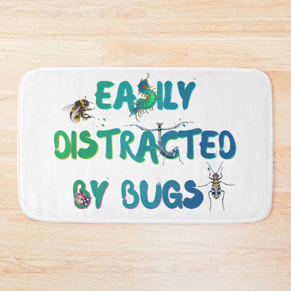 Item preview, Easily Distracted by Bugs - Blue/Green Edit designed and sold by techno-mantis.
