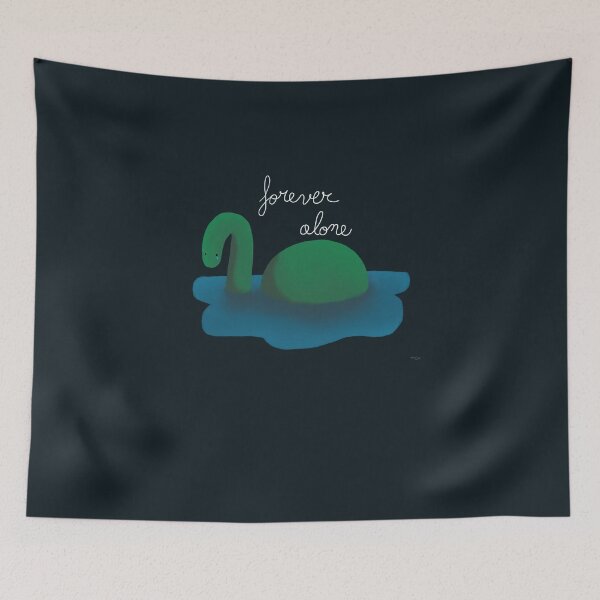 Item preview, Lone Lochness (white lettering) designed and sold by Nadki.