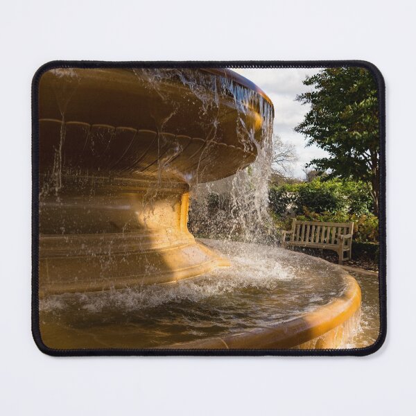 Item preview, One Fine Autumn Day by the Golden Marble Fountain designed and sold by Georgia Mizuleva.