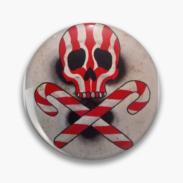 Item preview, Candy canes and skull designed and sold by maiapizarroart.