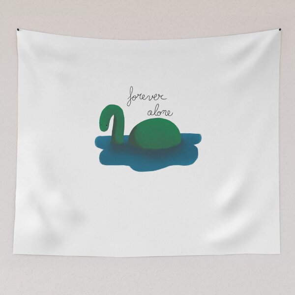 Item preview, Lone Lochness (black lettering) designed and sold by Nadki.