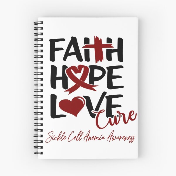 Item preview, Faith Hope Love Cure Sickle Cell Anemia Awareness designed and sold by Grooffos.