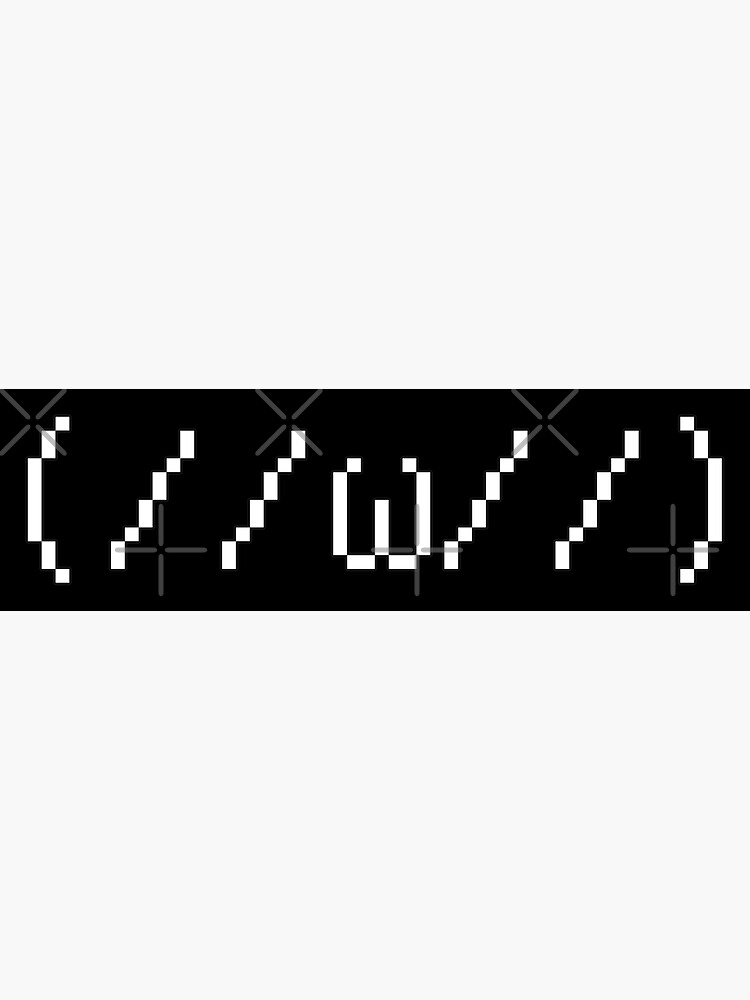 "Blushing face kaomoji" Sticker for Sale by typonquotes Redbubble