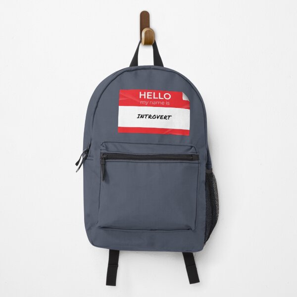 Item preview, Hello My Name Is Introvert designed and sold by Birdbrook Academy.