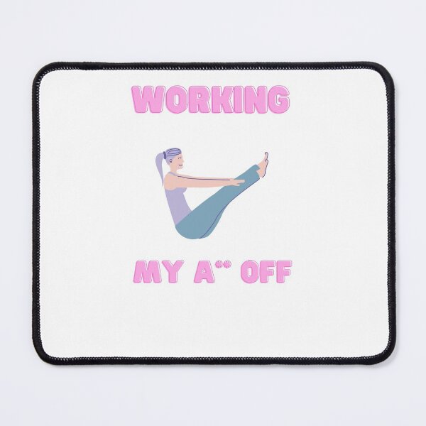 Item preview, Working My A** Off  designed and sold by Poetic Patterns Studio.