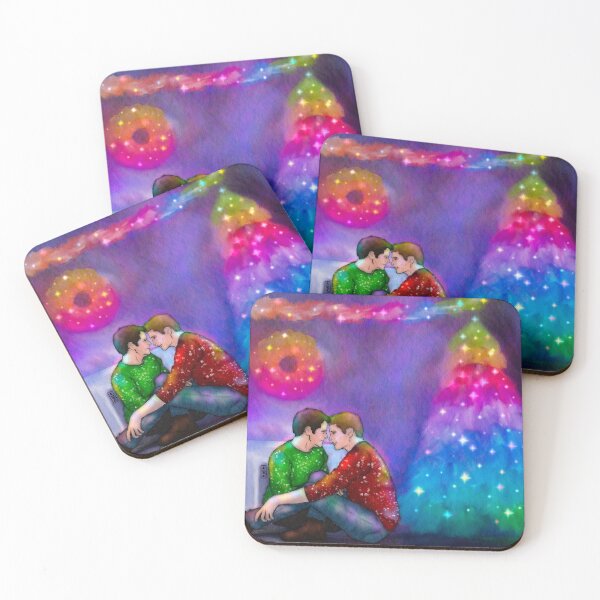 Item preview, Destiel rainbow christmas designed and sold by M-O-E-M.