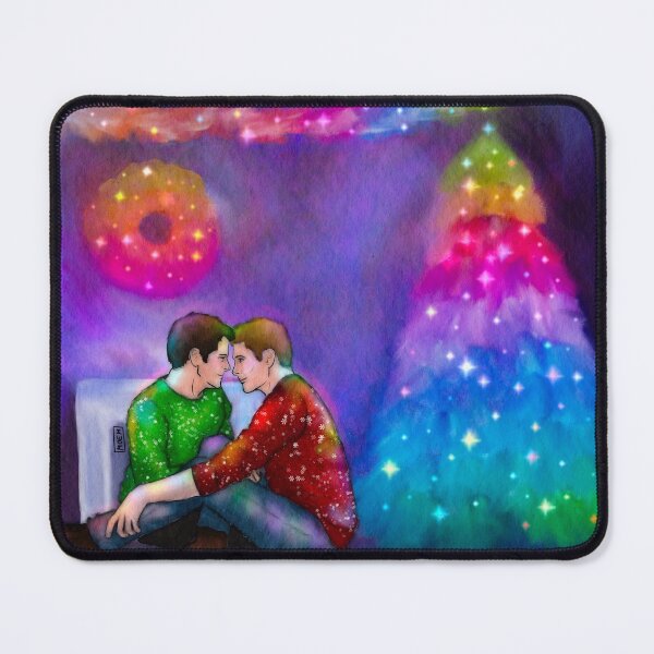 Item preview, Destiel rainbow christmas designed and sold by M-O-E-M.