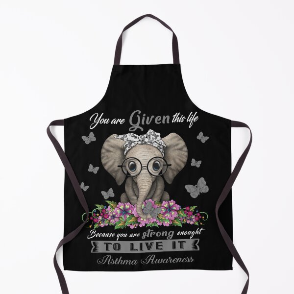 Item preview, Asthma Warrior Cute Elephant Lover Gifts designed and sold by Adropine.