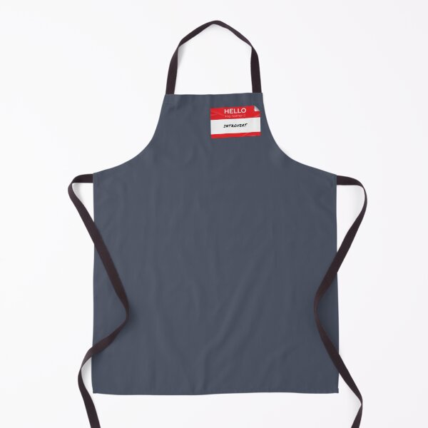Item preview, Hello My Name Is Introvert designed and sold by Birdbrook Academy.