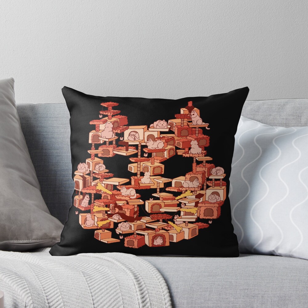 Item preview, Throw Pillow designed and sold by Moomis-Stuff.