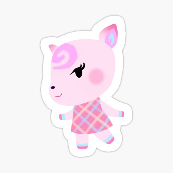 "Diana ACNH villager" Sticker for Sale by marmaladepress Redbubble
