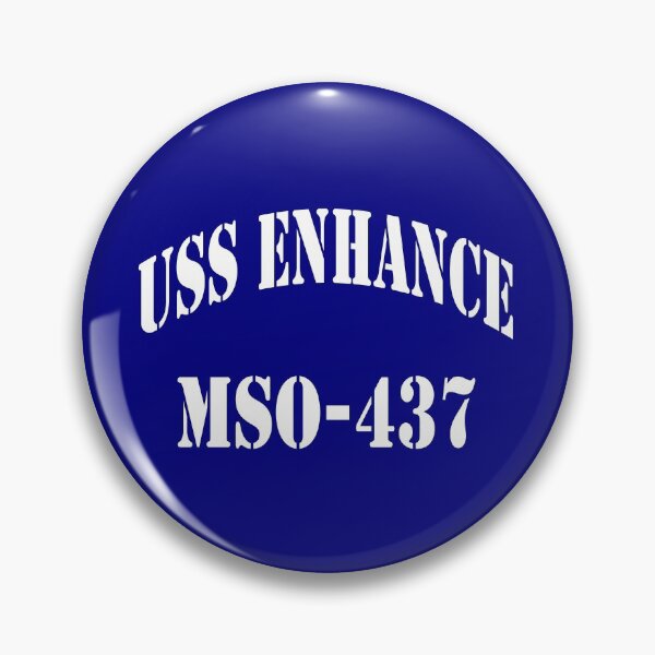 Item preview, USS ENHANCE (MSO-437) SHIP'S STORE designed and sold by militarygifts.